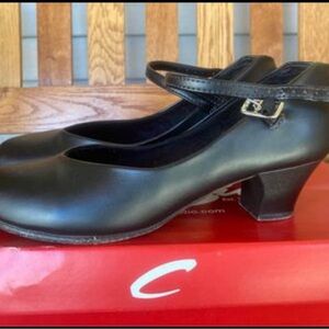 Ladies Black Character Shoes size 5 1/2